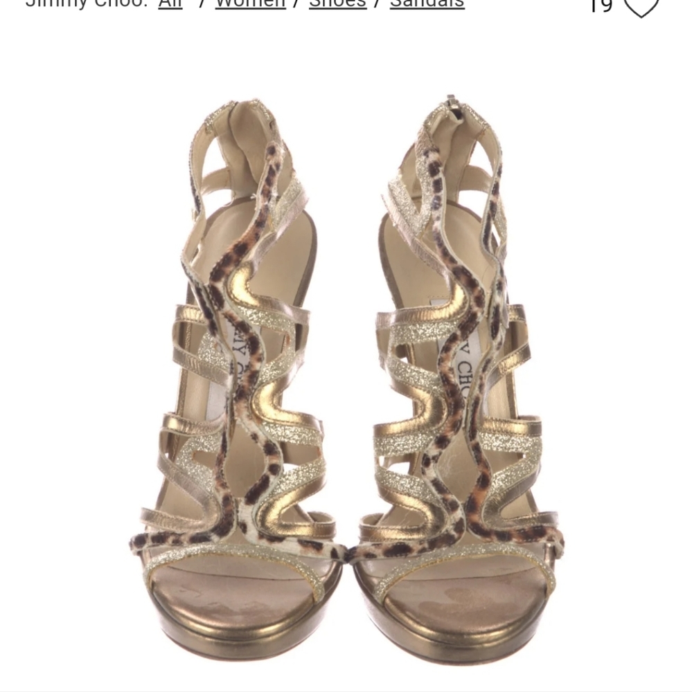 Authentic Jimmy Choo stiletto